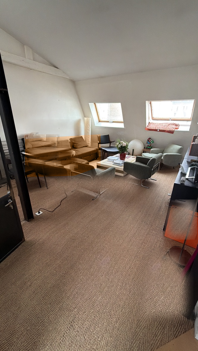 Projection — reworked living room